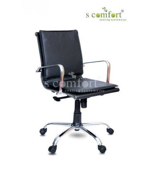 Scomfort Slick Thick Medium Back Executive Chair